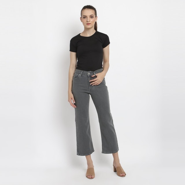 EMILY Celana Panjang Kulot Jeans 3
