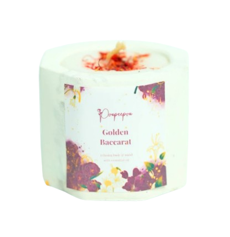 Poupeepou Industrial Scented Candle Baccarat Saffron 1