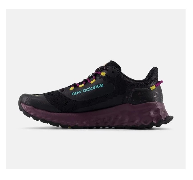 New Balance Athletics New Balance Fresh Foam Garoe Womens Trail Running Shoes Black with Ginger Lemon