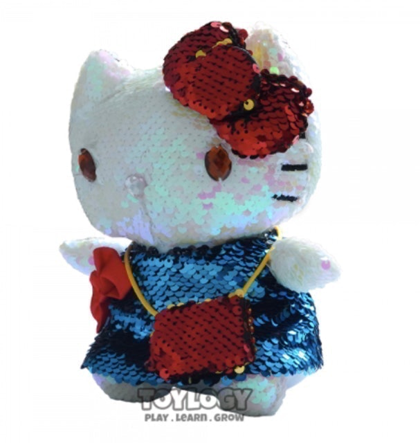 Boneka Sequin Hello Kitty Usap Flip Manik Doll Karakter 2