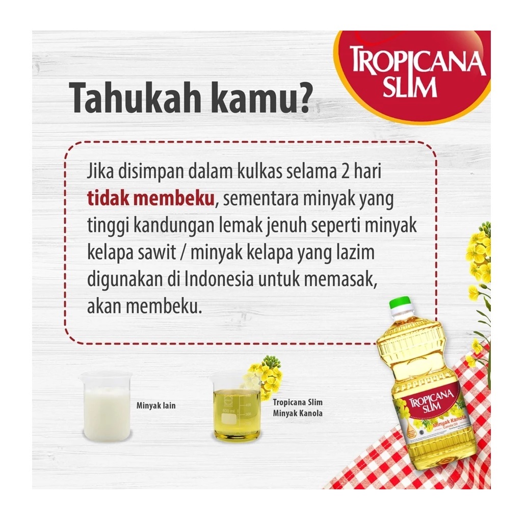 Nutrifood Tropicana Slim Minyak Kanola