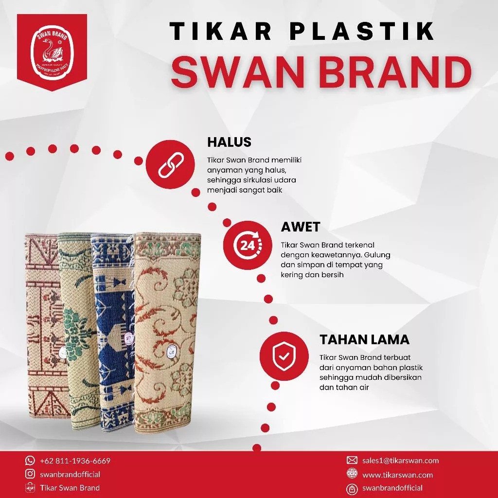 Lumbung Rejeki Swan Tikar Lipat HC