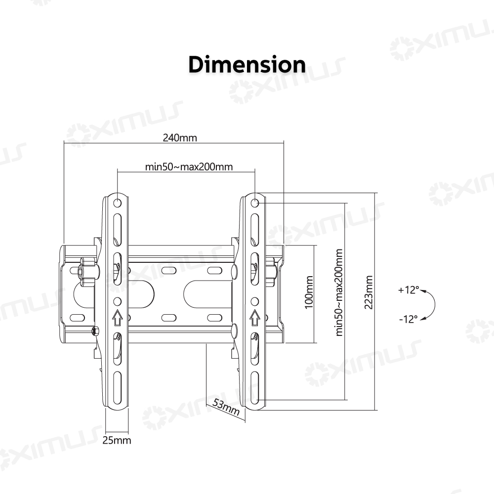  Oximus Bracket TV TL220