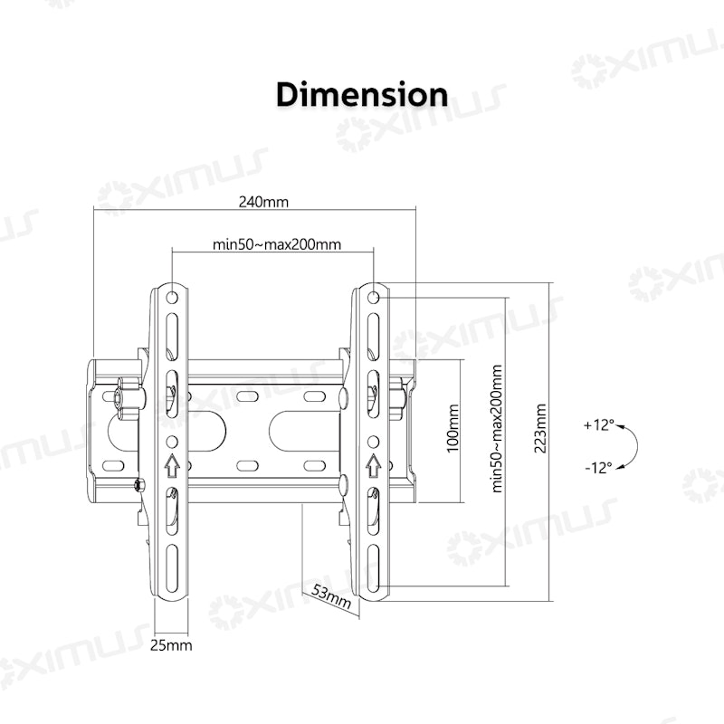 Oximus Bracket TV 4