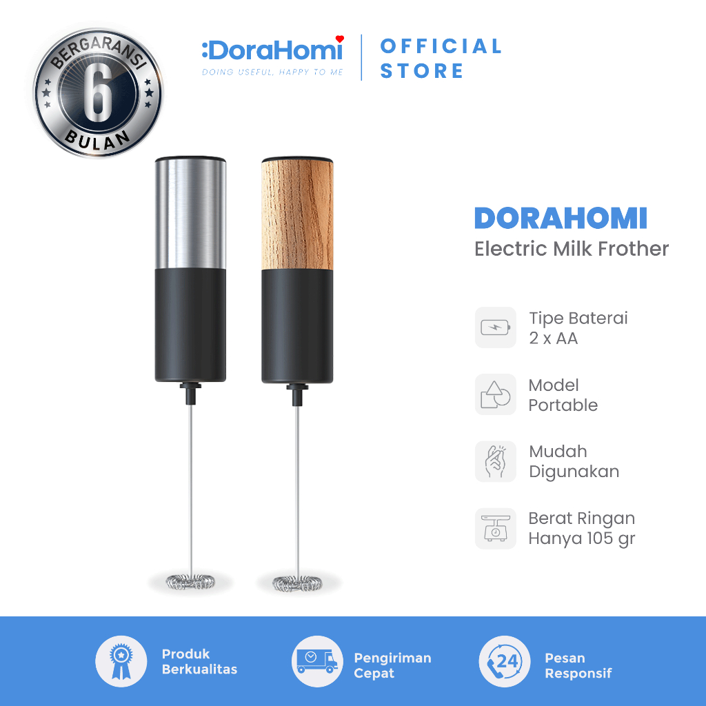 Century Technology Indonesia DoraHomi Milk Frother Electric
