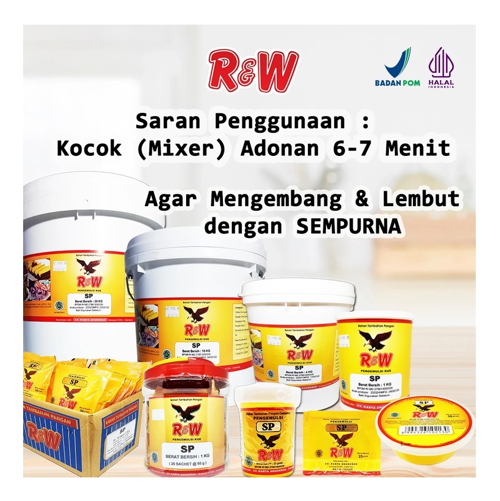 Karya Anugerah Jaya R&W Pengemulsi Ovalet 