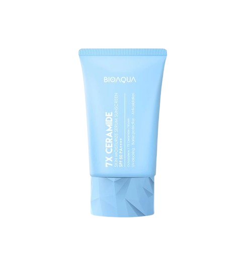 BIOAQUA 7X Ceramide Skin Moisturize Serum Sunscreen SPF 50 PA++++