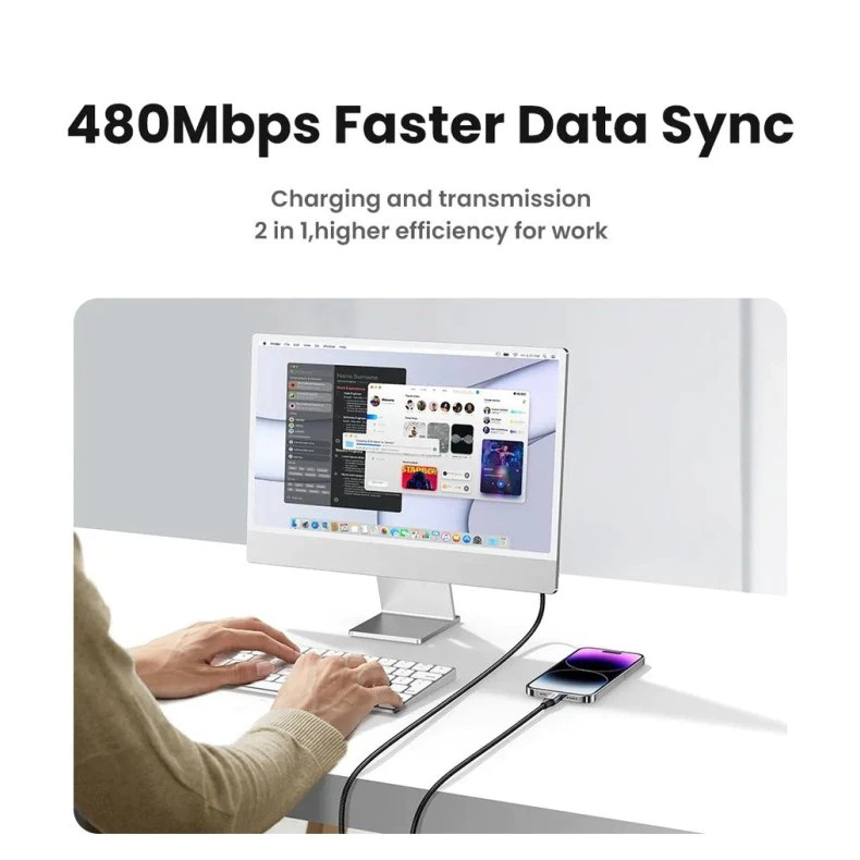 Ugreen Group UGREEN USB C to Lightning Cable  60759
