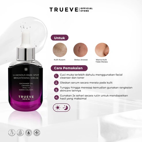 Natura Deca Kosmetika TRUEVE Luminous Dark Spot Brightening Serum
