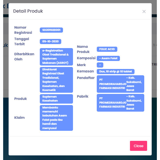 Promed Promed Folic Acid 400 mcg 10 Tablet