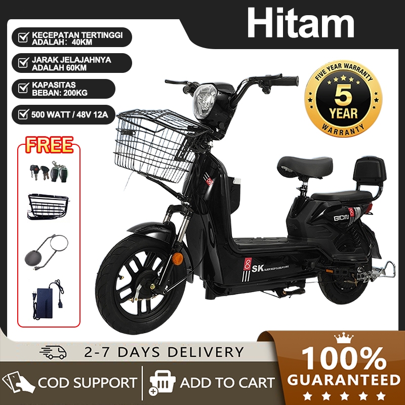Ebuy Indonesia e-Buy Sepeda Listrik 40 KM EP30