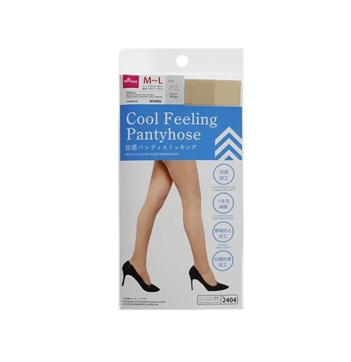 Daiso Cool Feeling Pantyhose M–L