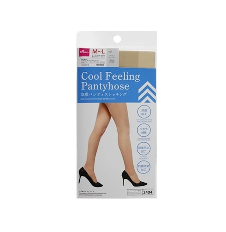 Daiso Cool Feeling Pantyhose M–L 1