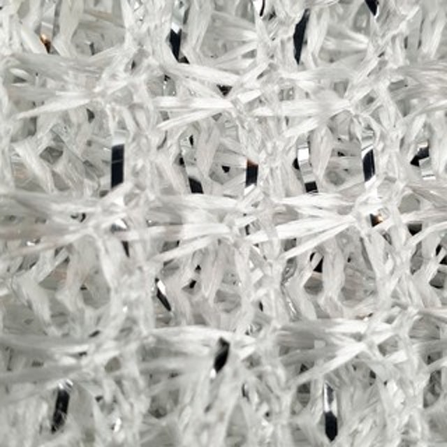  Tirai Benang Putih Glitter