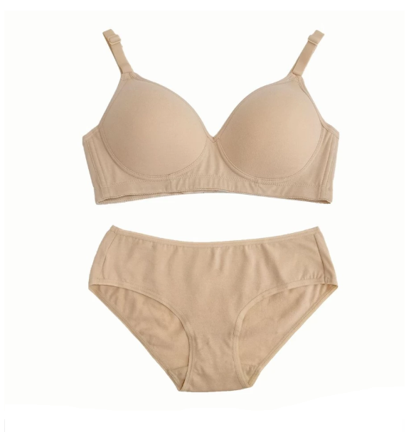 Gudang Rejeki Utama Pierre Cardin Natural Cotton Set Bra & Panty  607-60003B