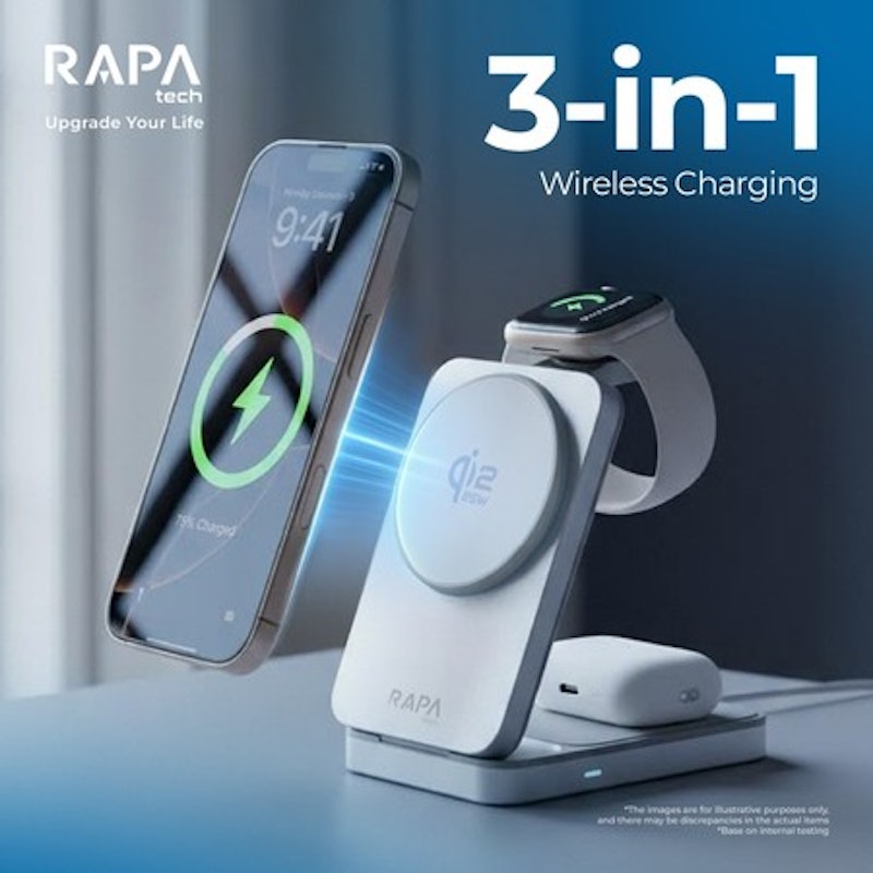 RAPA Power AirStation (3-in-1 + Cable) 2