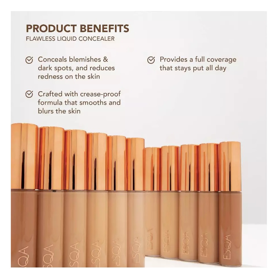 Keva Cosmetics International ESQA Flawless Liquid Concealer Granola