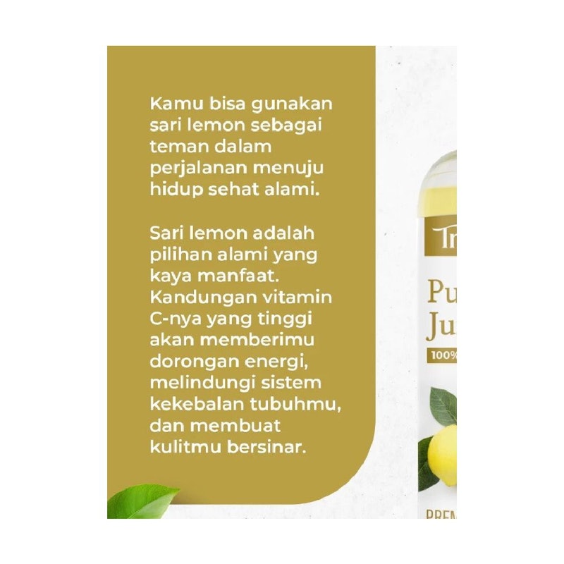 Trivico Pure Lemon Juice 2