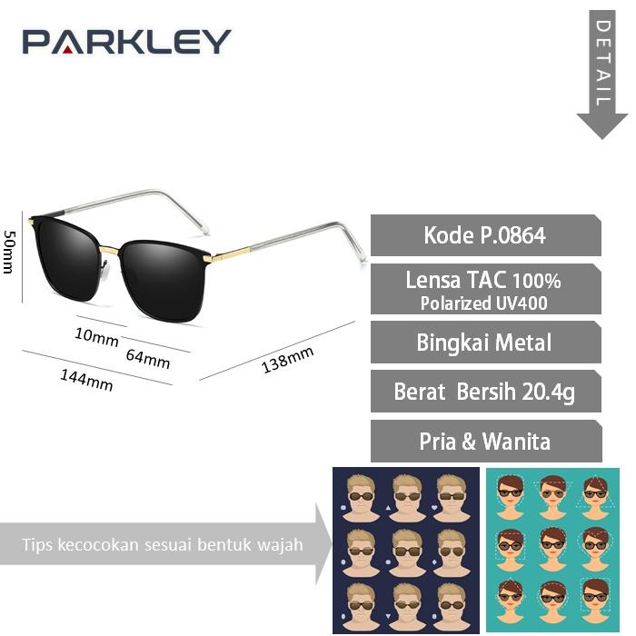 Parkley Parkley Espacio Elegant Polarized Sunglasses 0864