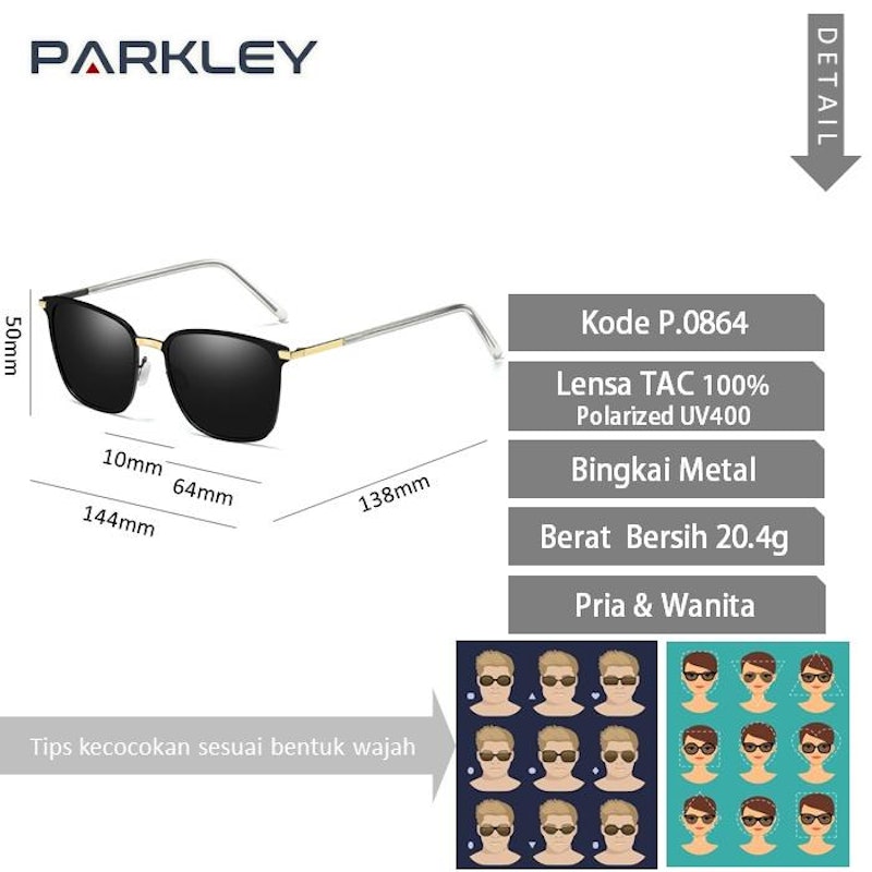 Parkley Espacio Elegant Polarized Sunglasses 4