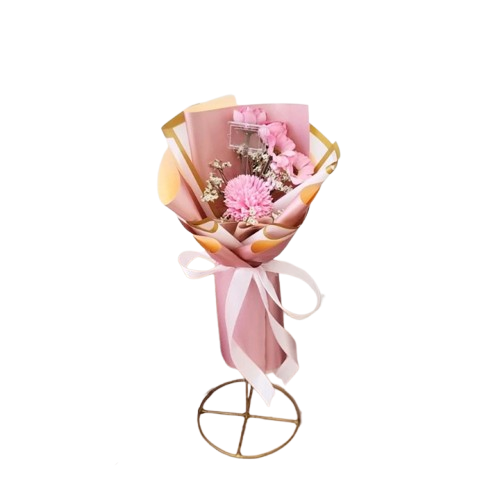 Her.Florist Carnation Single Soap & Dried Flower Bouquet 1