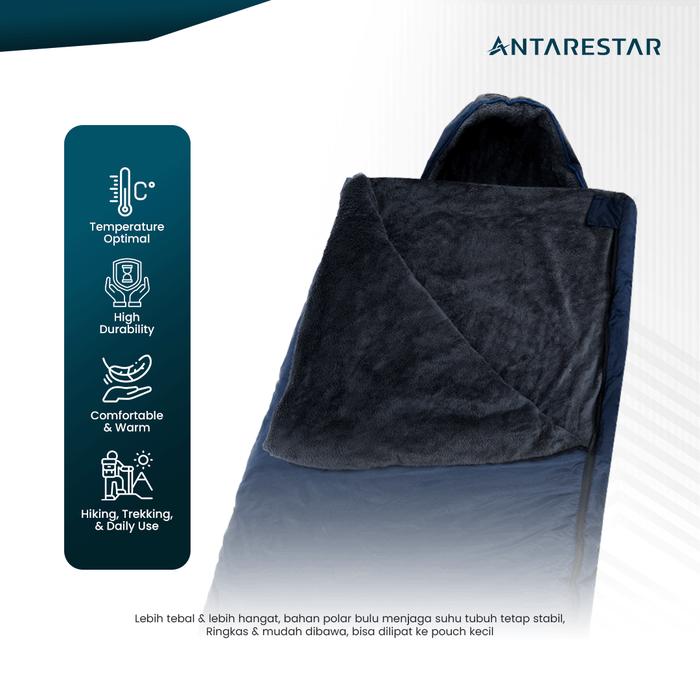 Antarestar Antarestar Sleeping Bag Polar Bulu Plus Matras