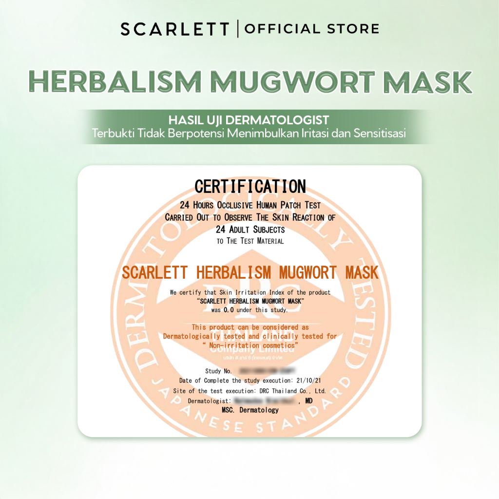 Herbalism Mugwort Mask 5