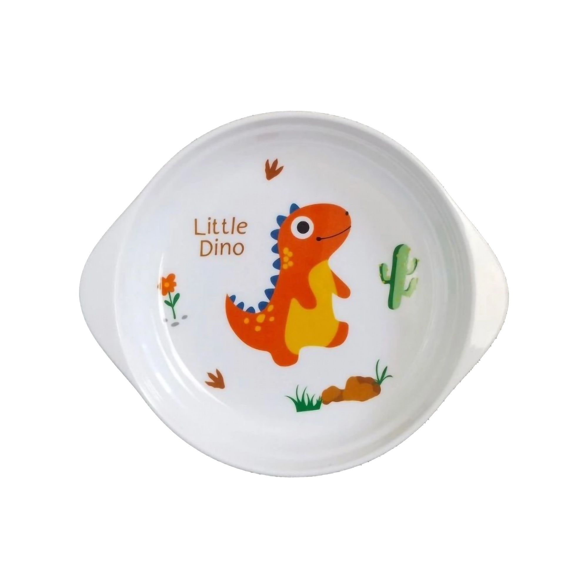 Toptree Piring Makan Anak Melamin 8 Inch  ｜ P5008 