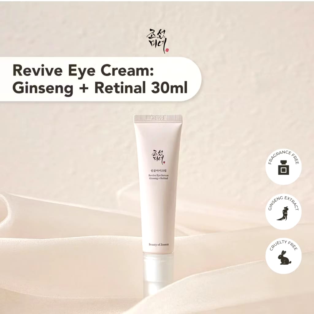 GOODAI GLOBAL Beauty of Joseon Revive Eye Cream: Ginseng + Retinal