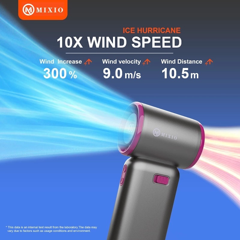 MIXIO Mini Portable Fan 4