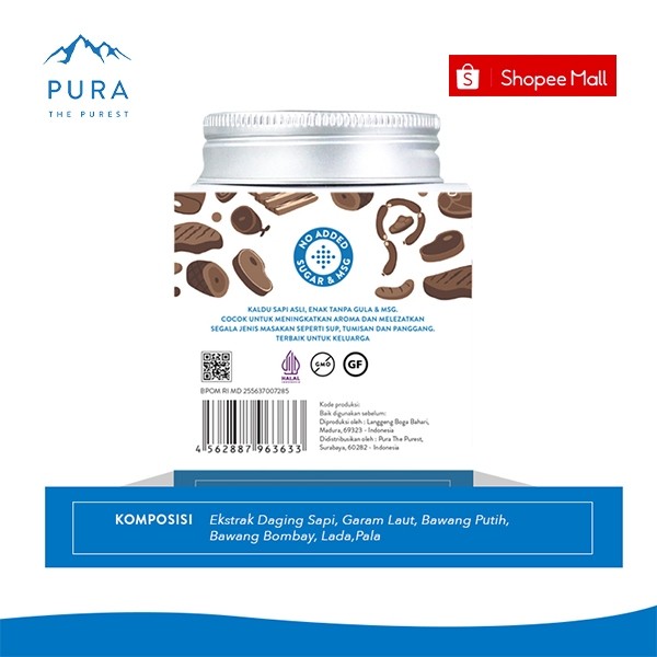 Pura Indonesia Pura Beef Seasoning Powder