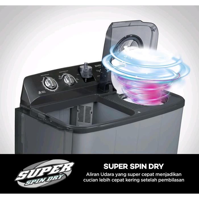 Sanken Argadwija Sanken Mesin Cuci 2 Tabung  TW-882NP