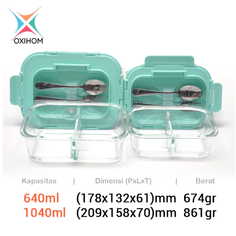 Oxihom Borosilicate Glass Container 3