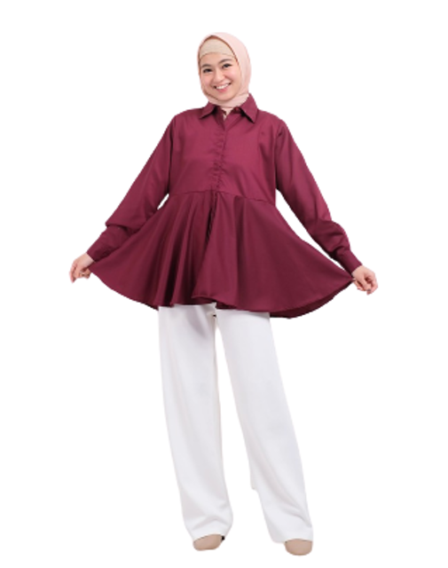 Blouse Casual Carissa Katun Toyobo