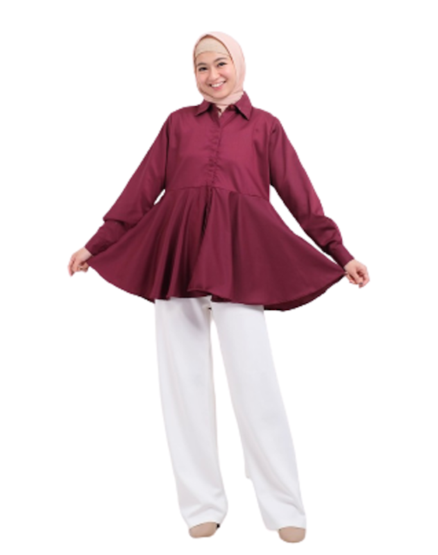 Blouse Casual Carissa Katun Toyobo 1