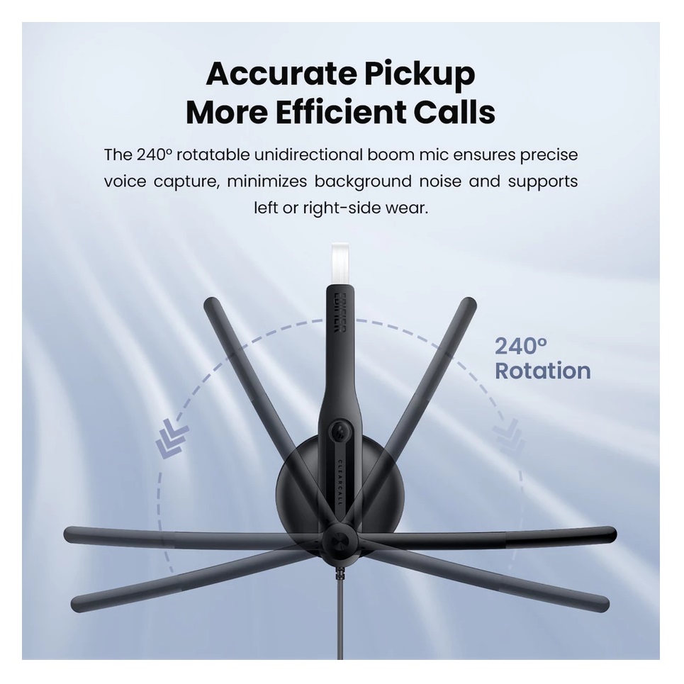 Beijing Edifier Technology Company EDIFIER CC100 Wired Mono Headset with Microphone