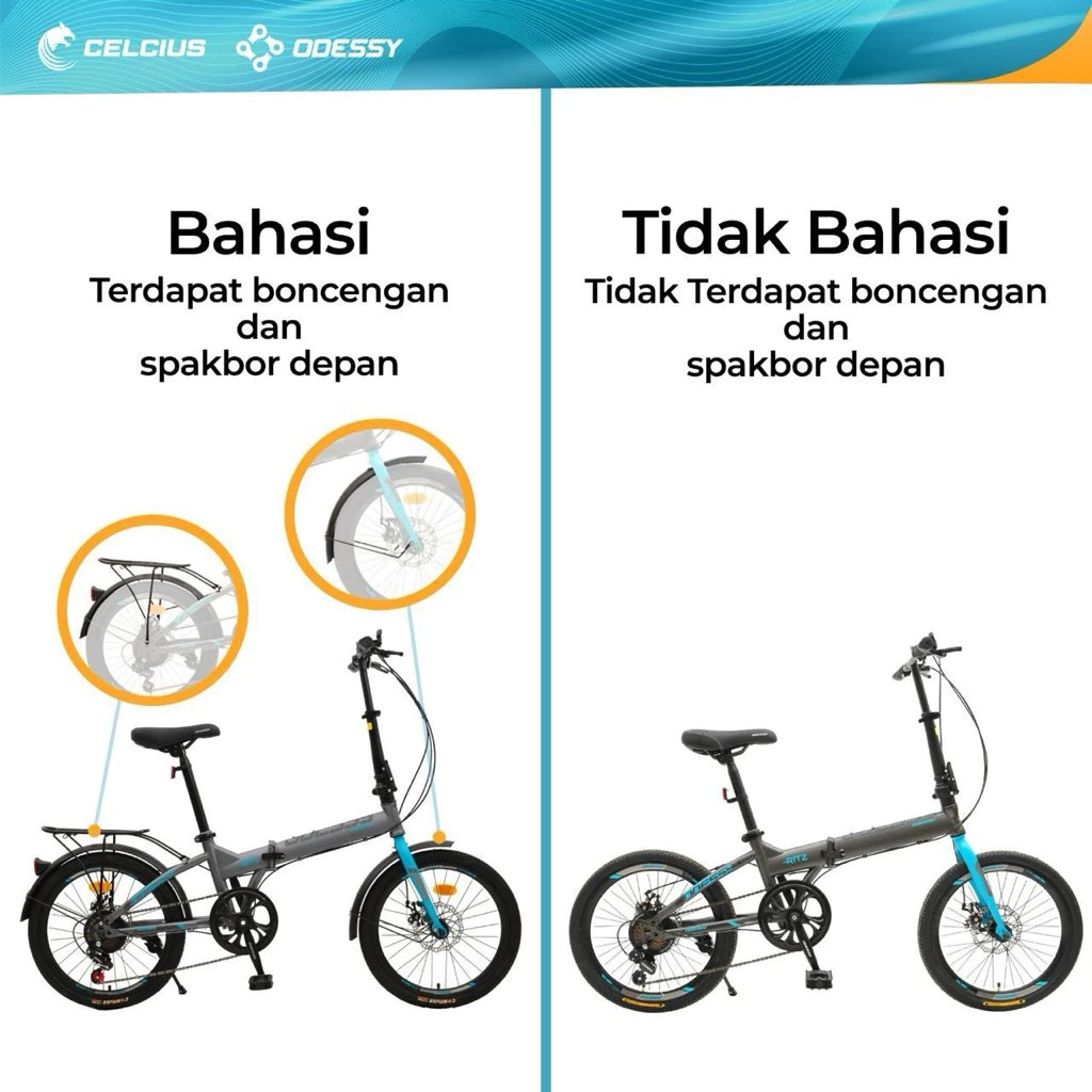 Lintas Bangun Nusantara Odessy Ritz 16" 7 Speed