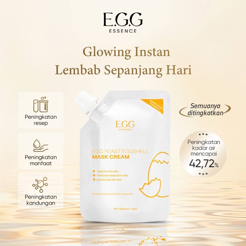 Anugerah Inovasi Sejahtera EGG Essence Egg Yeast Eggshell Mask Cream