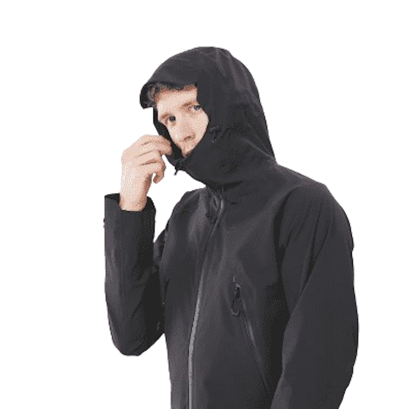 Quechua Jaket Mendaki Pria Ringan Tahan Air 1