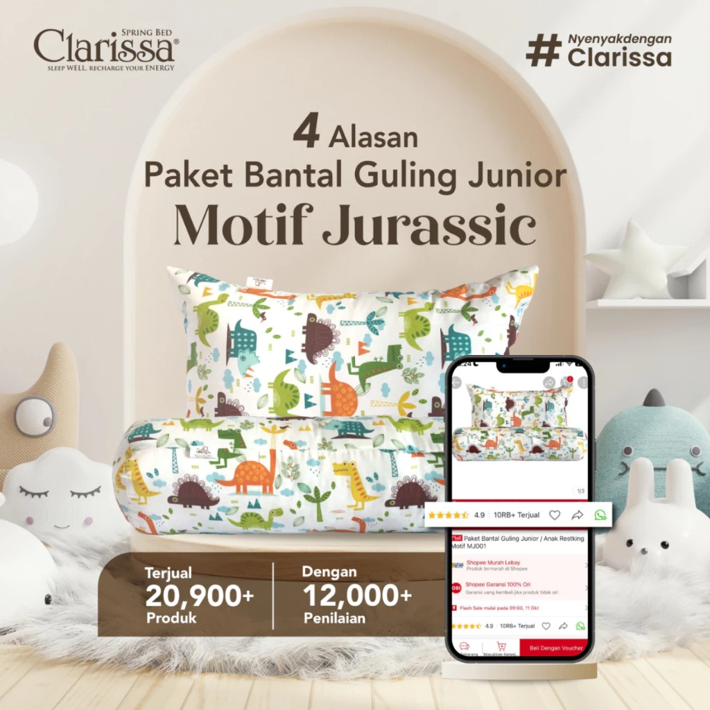  Restking Bantal Junior MJ001