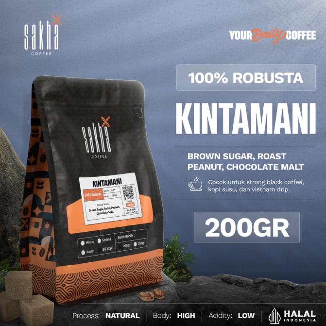 Sakha Coffee Roastery Sakha Coffee Kopi Kintamani Robusta