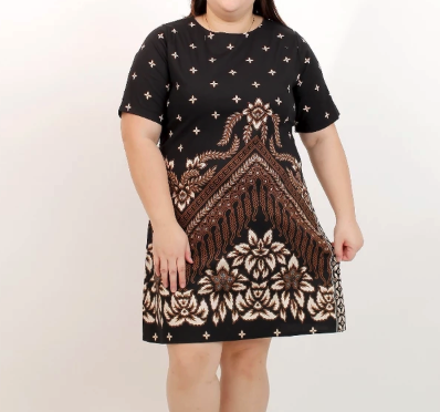 Bigisize Bigisize Dress Batik Wanita Size Jumbo  038 Mrs1