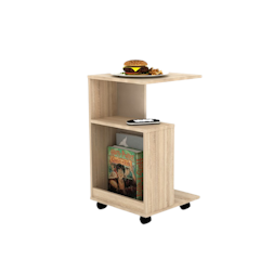 Sidetable LIVINA - Motif Kayu