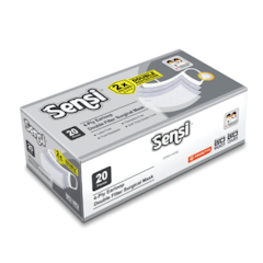 Double Filter Surgical Mask