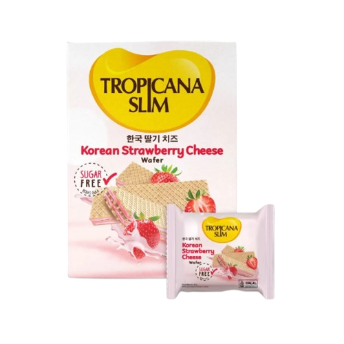 Tropicana Slim ｜ Korean Strawberry Cheese Wafer