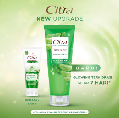 Unilever Indonesia Citra Face & Body Serum Fresh Glow