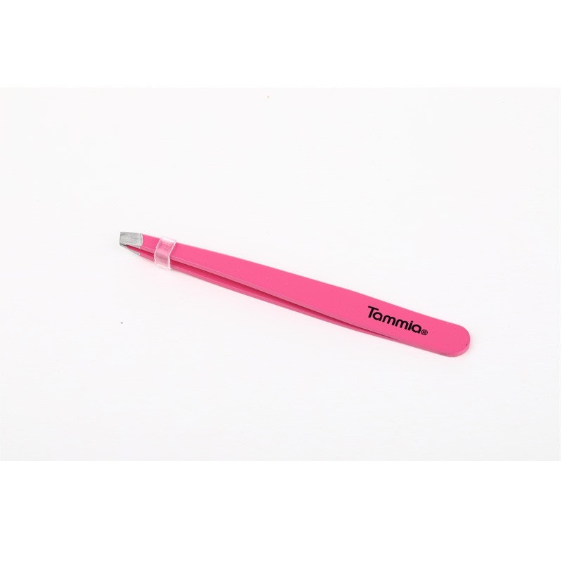 Slant Tweezer Pinset Pink 2