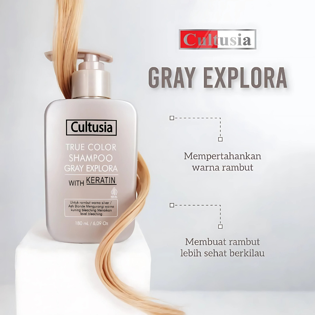 True Color Shampo Gray Explora  2