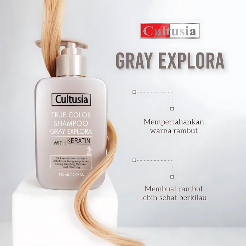 True Color Shampo Gray Explora 2