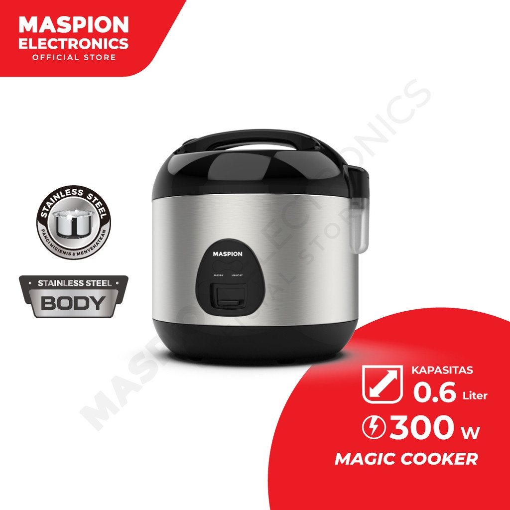 Maspion Group Maspion Magic Cooker 0.6 L MRJ-0623BSSS